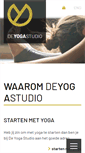 Mobile Screenshot of deyogastudio.nl